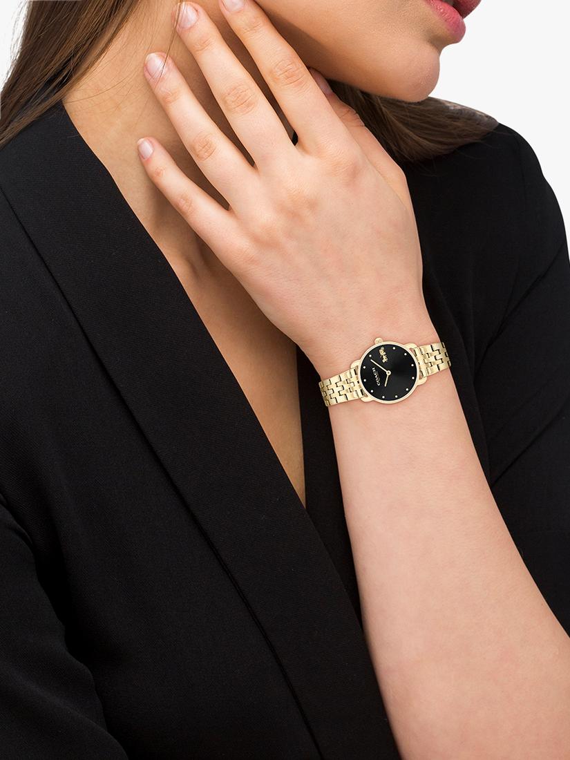 Coach Elliot bracelet watch gold stainless steel 28mm, UK version