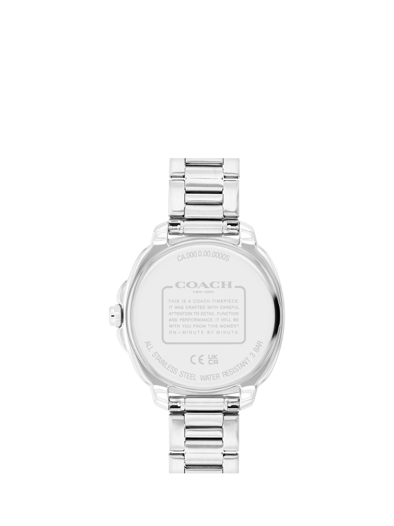 Coach Kitt crystal bracelet watch silver pink, UK version