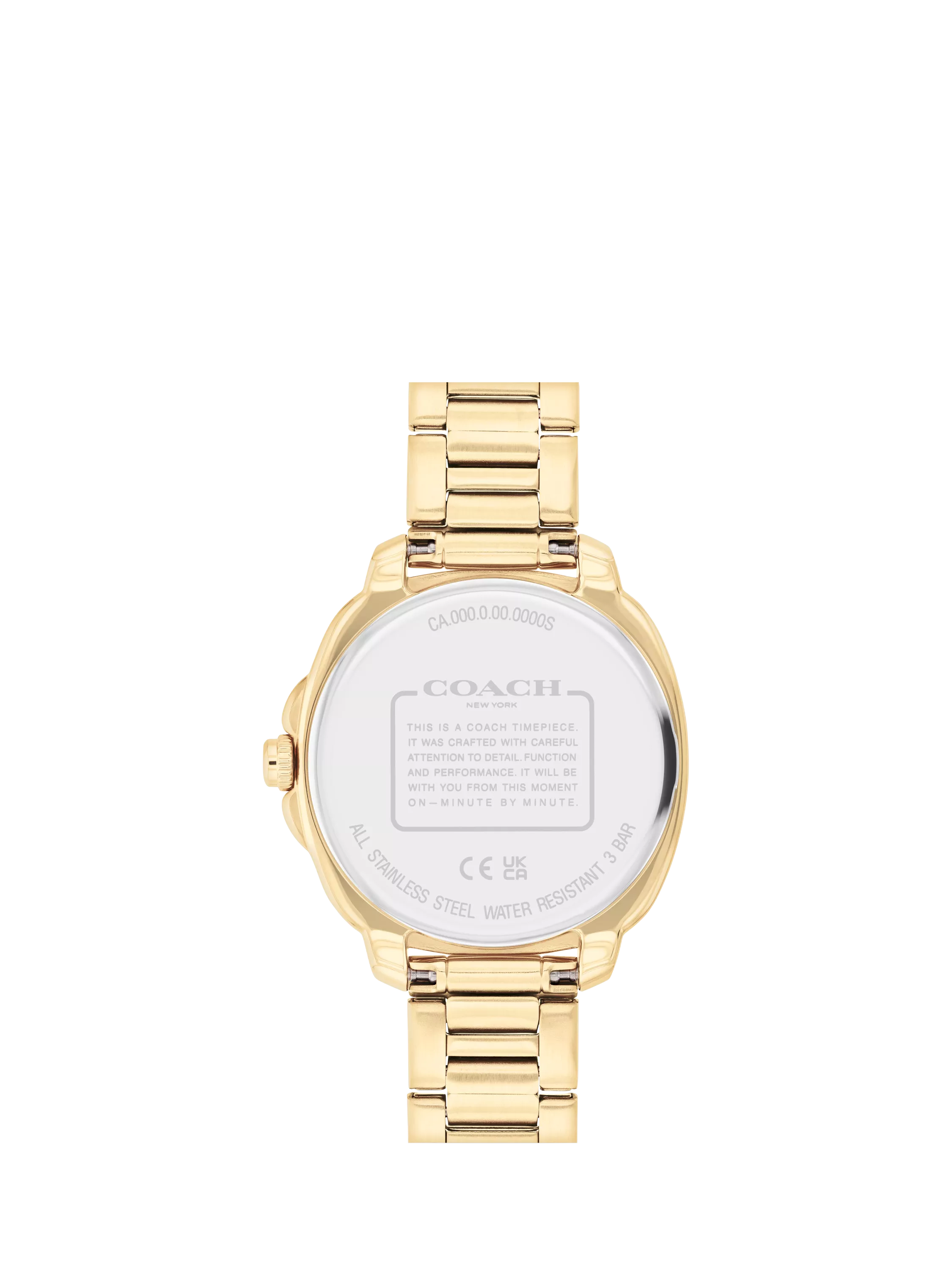 Coach Kitt women's gold watch 34mm - British product