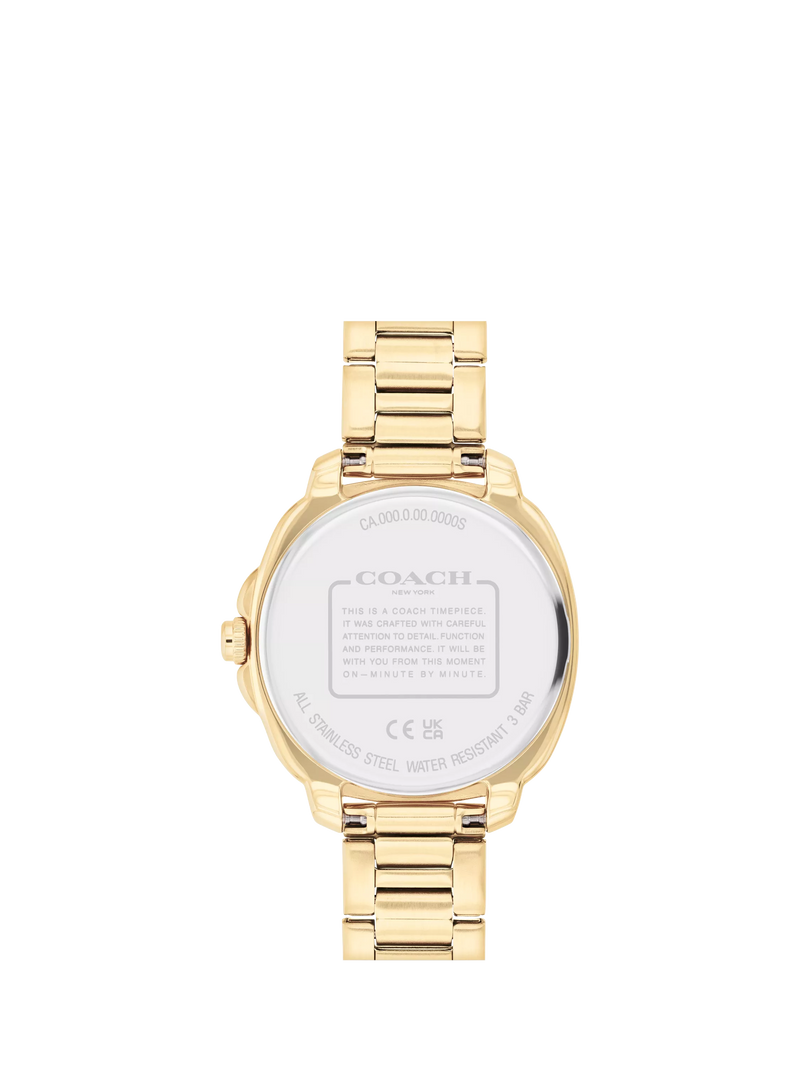 Coach Kitt women's gold watch 34mm - British product