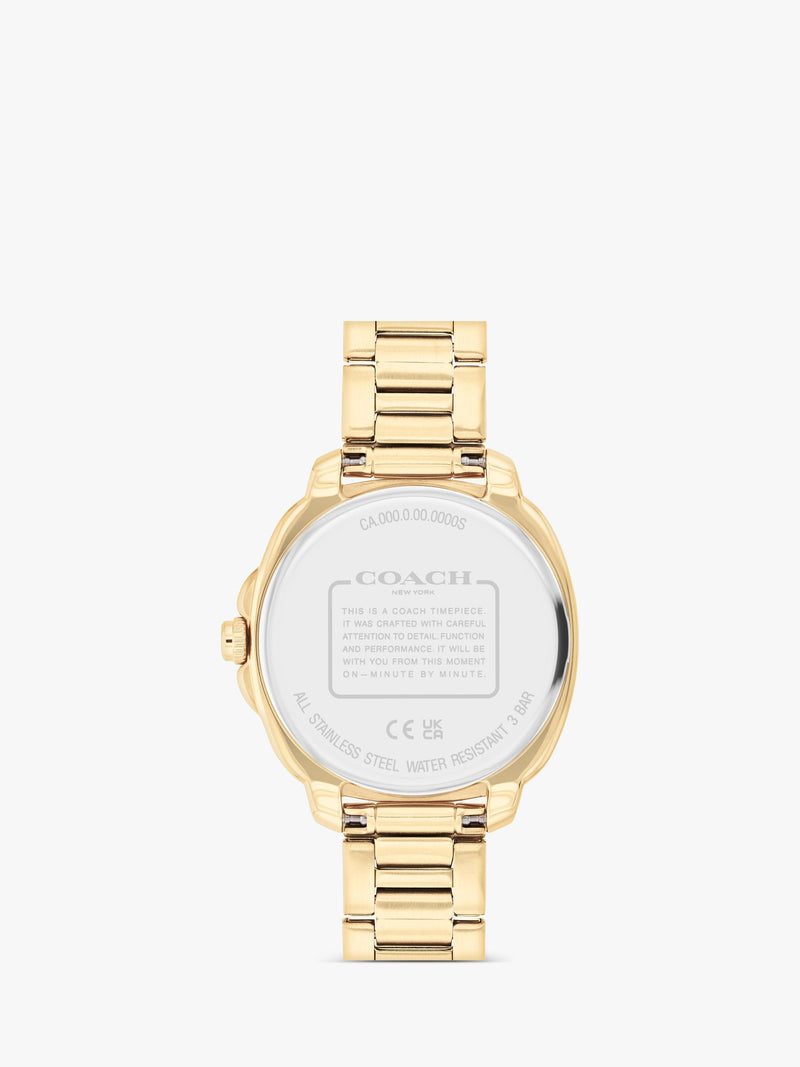 Coach Kitt women's gold watch 34mm - British product