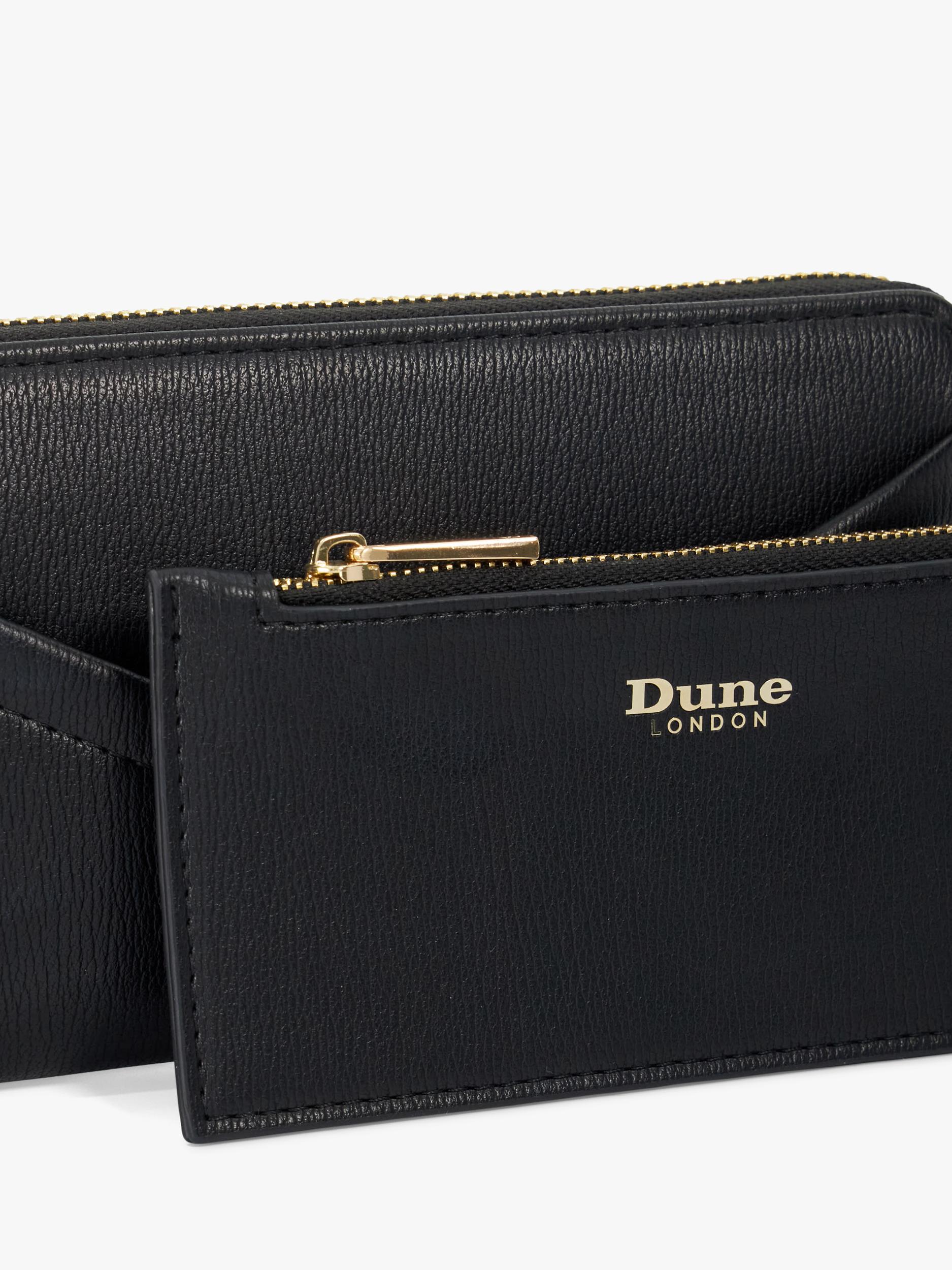 Dune London Kelbey versteckte Beutel Geldbörse aus synthetischem Material (britische Marke)
