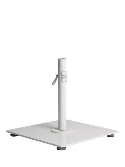 John Lewis Business & Pleasure Co. Classic Parasol Base, White- Buy online at McGrocer
