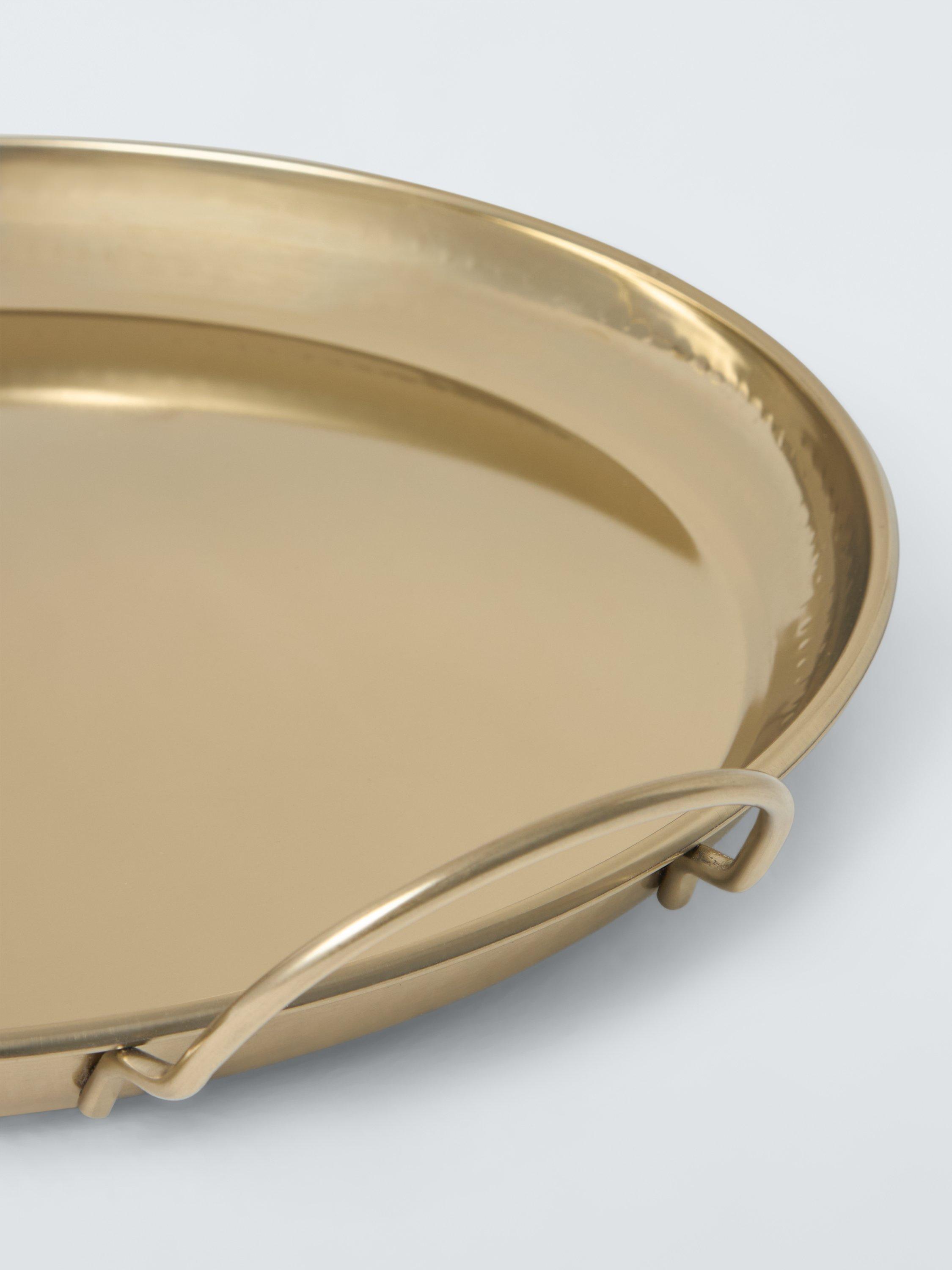 John Lewis gold serving dish 33cm, imported from the UK