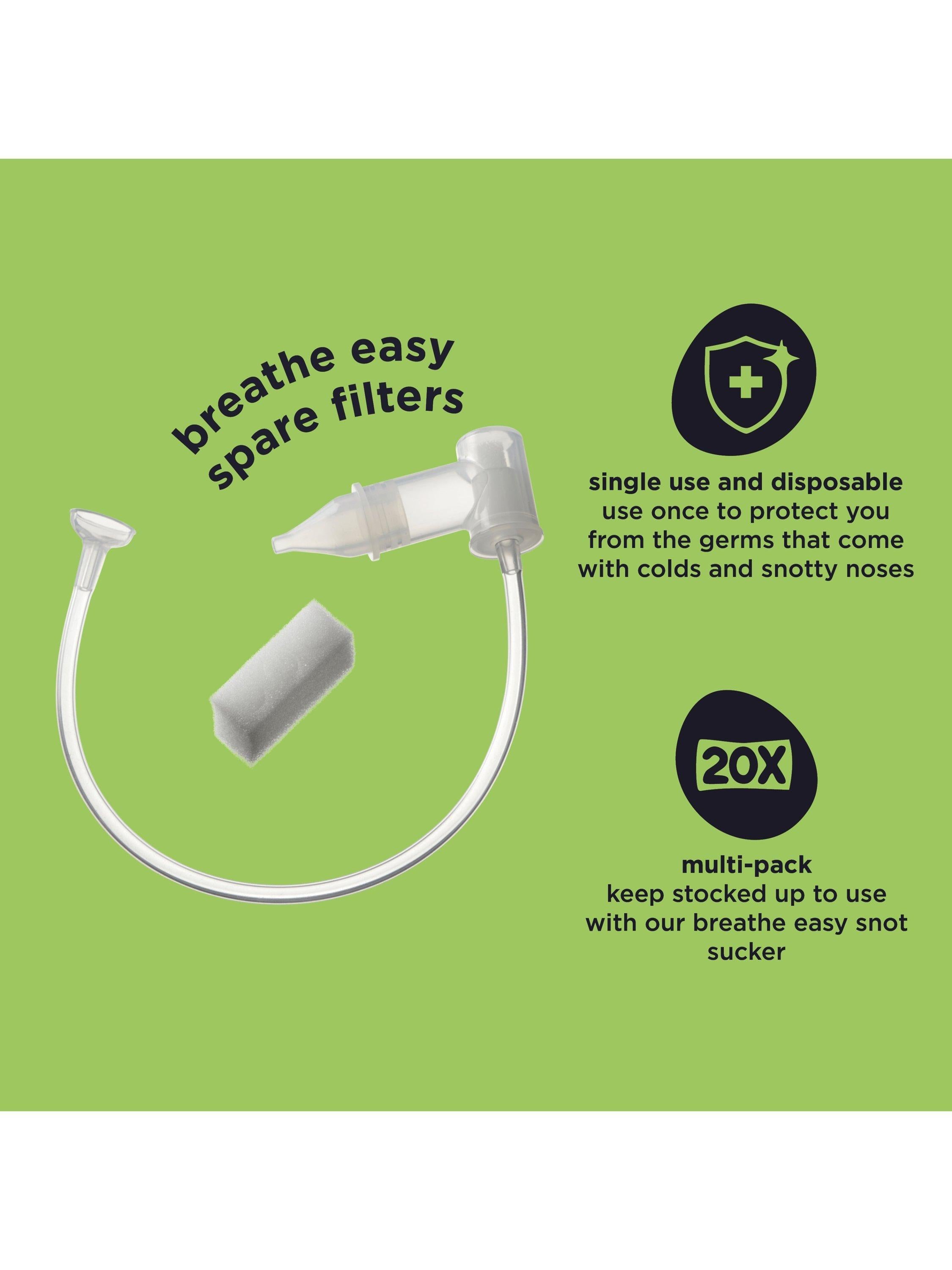 Vital Baby Breathe Easy Filters for baby nasal congestion (British brand)