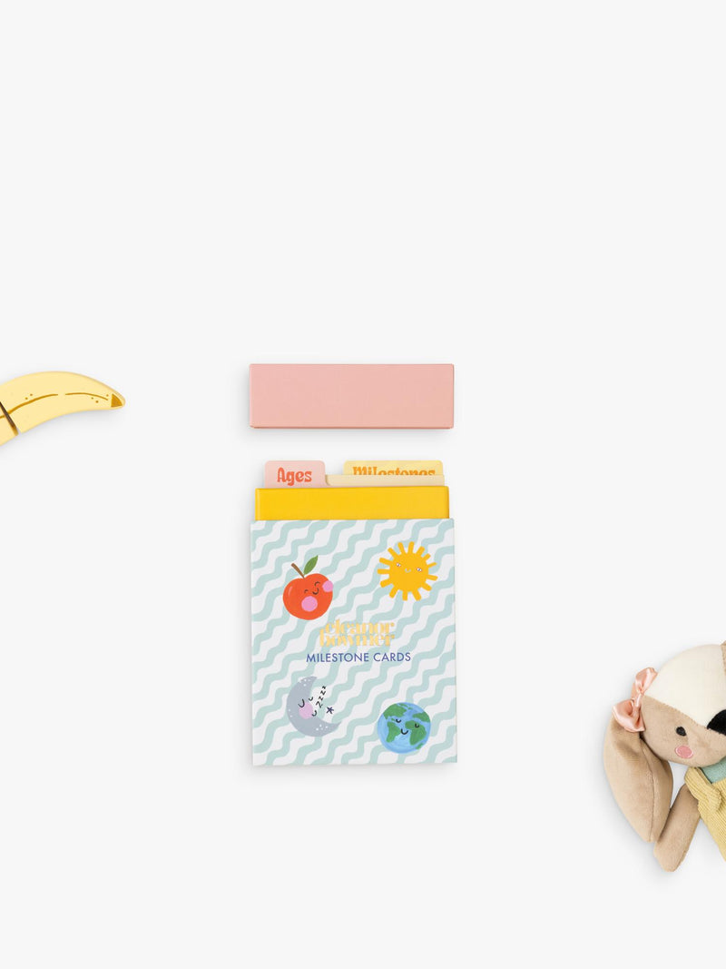 Eleanor Bowmer baby milestone cards set of 24 cards - British product