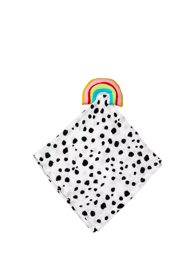John Lewis Eleanor Bowmer Rainbow Muslin Comforter Baby Comforter with Toy Attachment- Buy online at McGrocer
