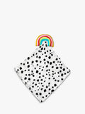 Eleanor Bowmer muslin comforter rainbow toy attachment, UK version