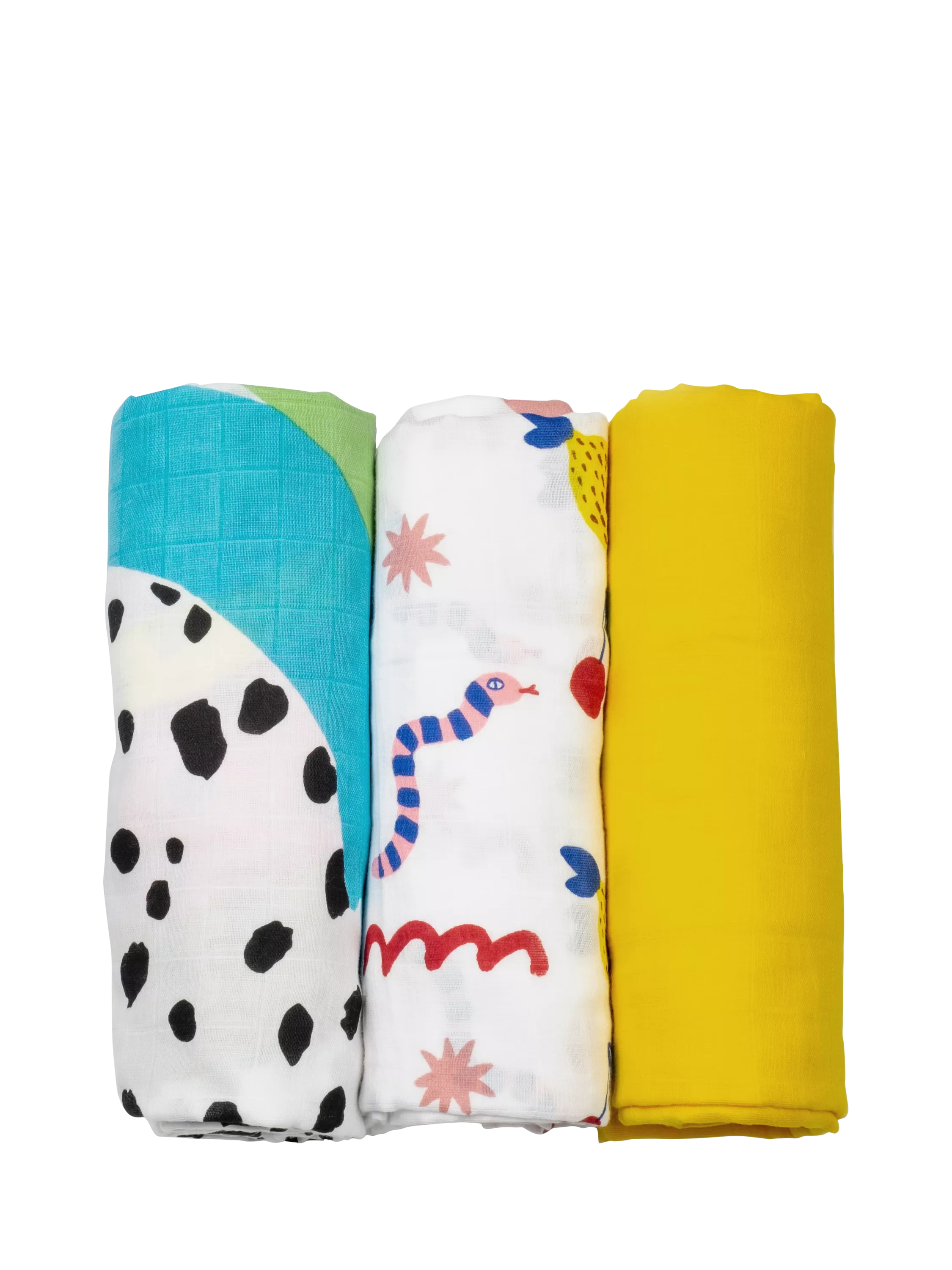 Eleanor Bowmer large muslin cloths set of 3 - British product