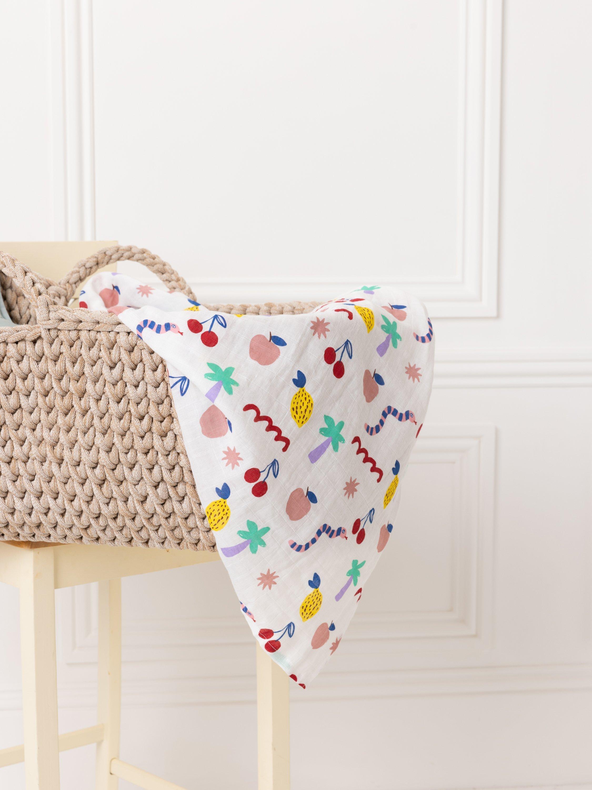 Eleanor Bowmer large muslin cloths set of 3 - British product