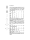 Simplicity Vogue children's dresses sewing pattern V2058, UK version