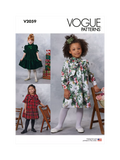 Simplicity Vogue V2059 children's dresses sewing pattern, UK version