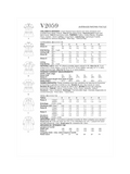 Simplicity Vogue V2059 children's dresses sewing pattern, UK version