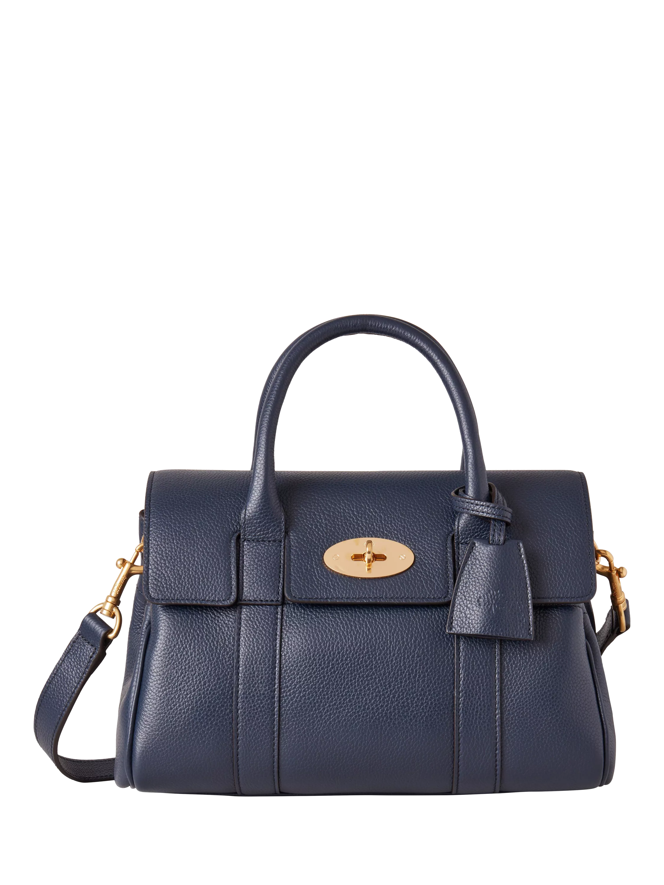 Mulberry Bayswater Liten Satchel i Klassisk Kornskinn