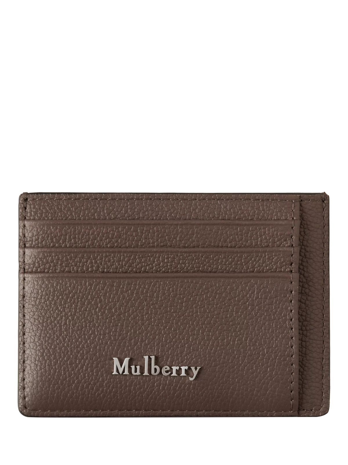 Mulberry Farringdon Small Pebble Grain Leather Card Holder, imported from the UK