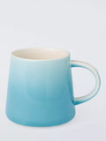 John Lewis Ombre Stoneware Mug, 350ml, Blue