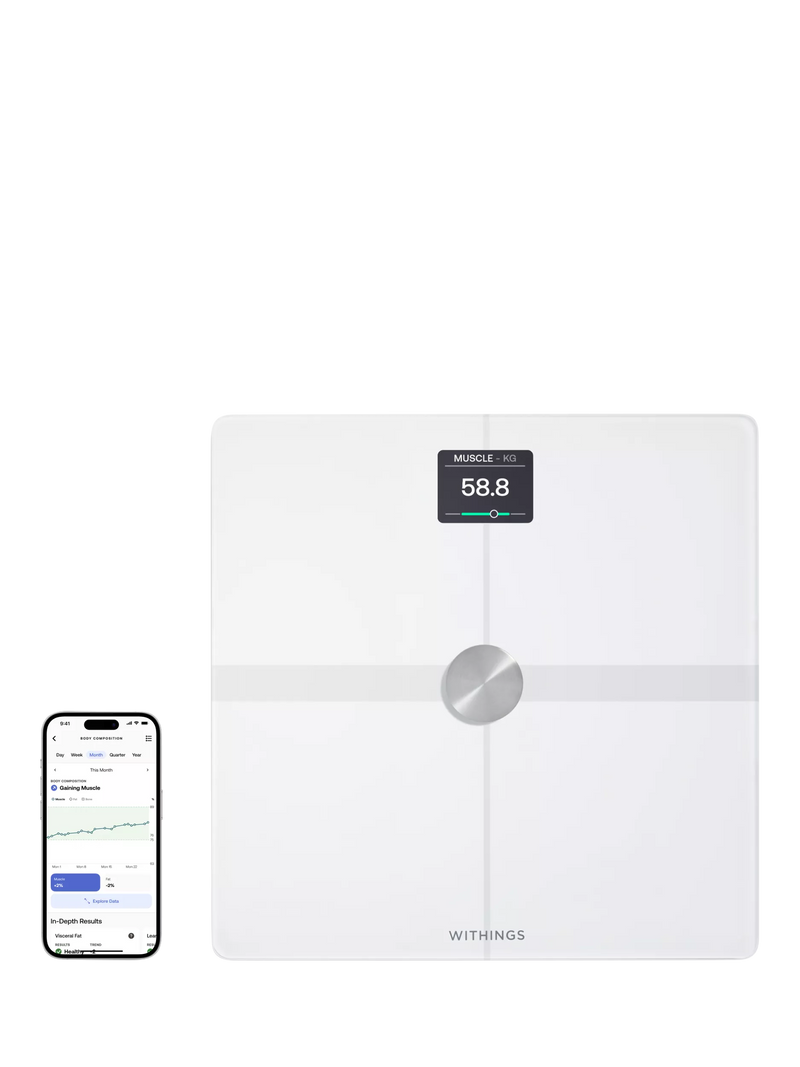 Withings Body Smart bathroom scale white (British brand)