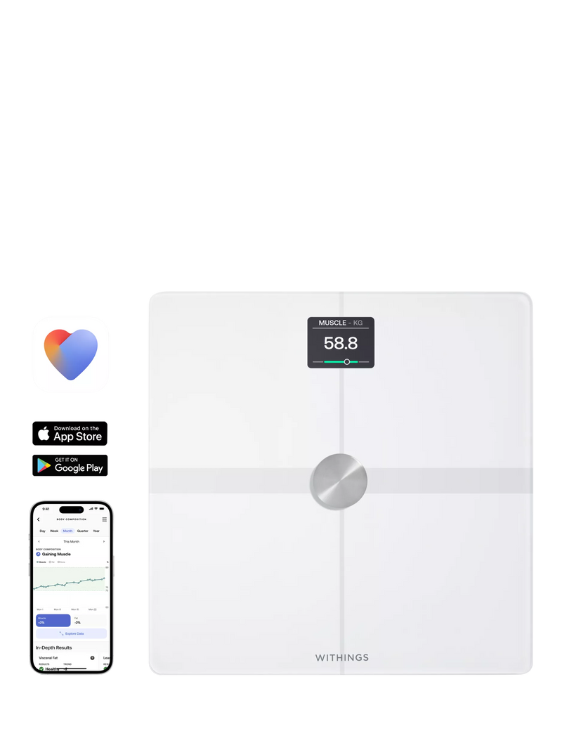 Withings Body Smart bathroom scale white (British brand)