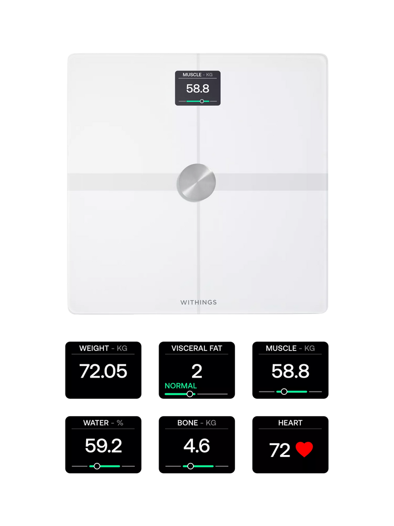 Withings Body Smart bathroom scale white (British brand)
