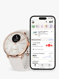 Withings ScanWatch 2 hybrid smartwatch 38mm rose gold (British brand)
