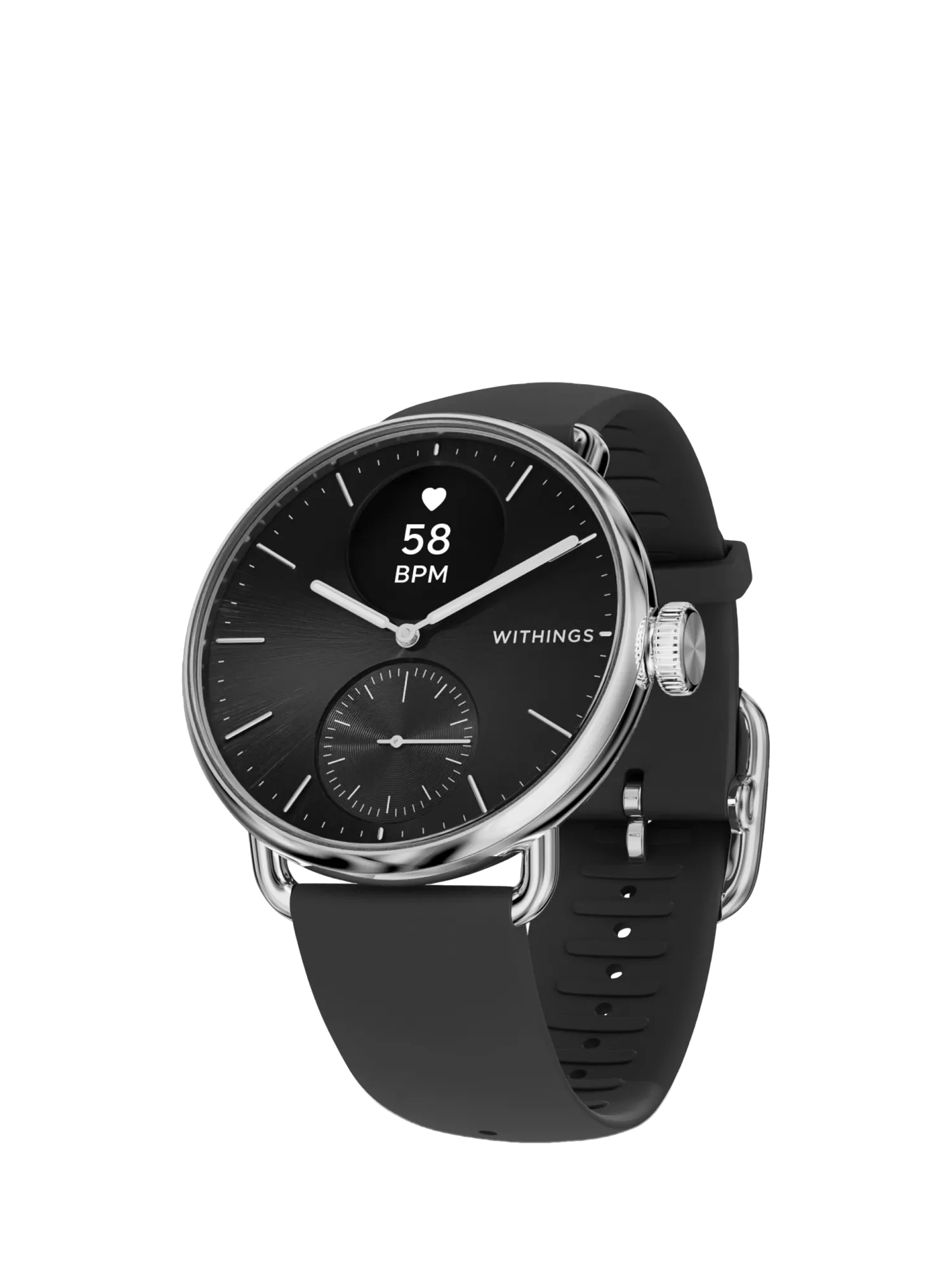Withings Scanwatch 2 hybrid smartwatch 38mm black (British brand)