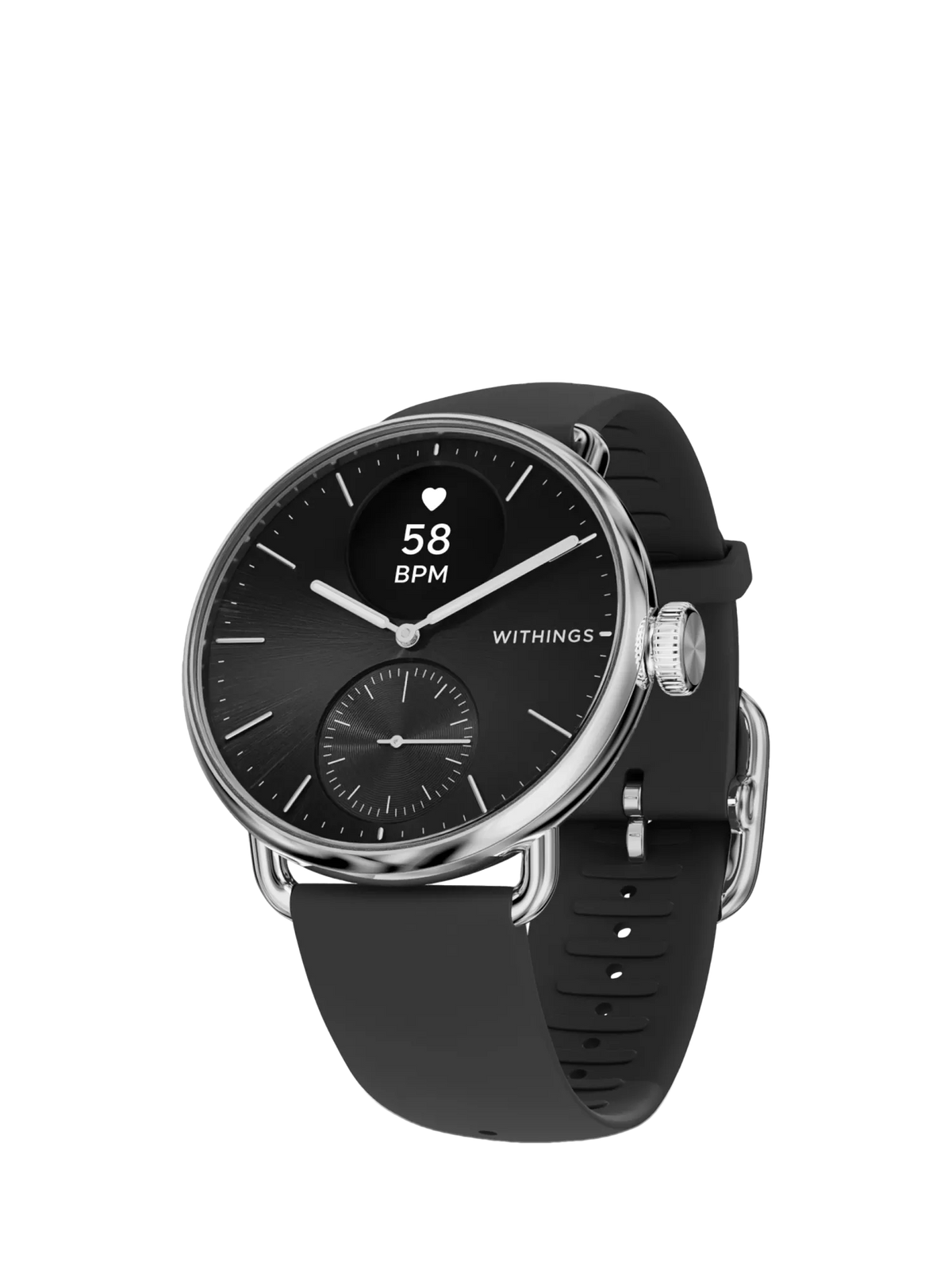 Withings Scanwatch 2 hybrid smartwatch 38mm black (British brand)