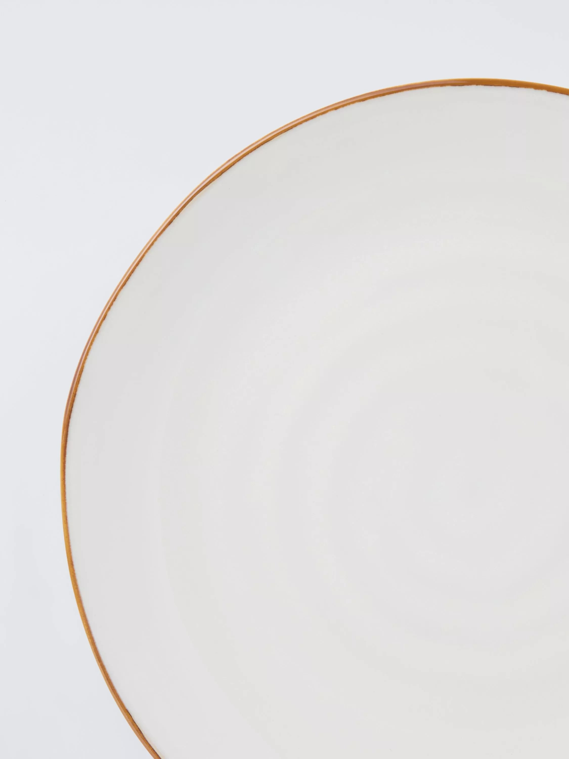 John Lewis Deliciously Ella stoneware dinner plate 27cm white, UK version