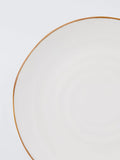John Lewis Deliciously Ella stoneware dinner plate 27cm white, UK version