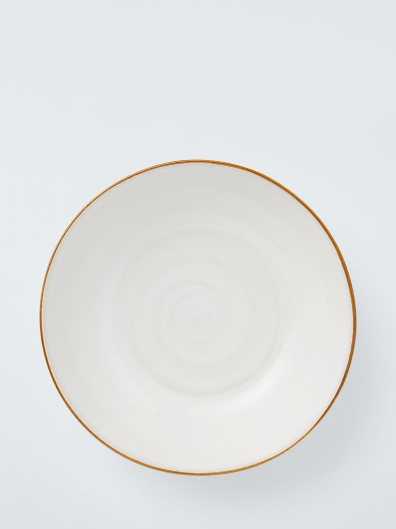 John Lewis Deliciously Ella stoneware cereal bowl 16cm white (British brand)