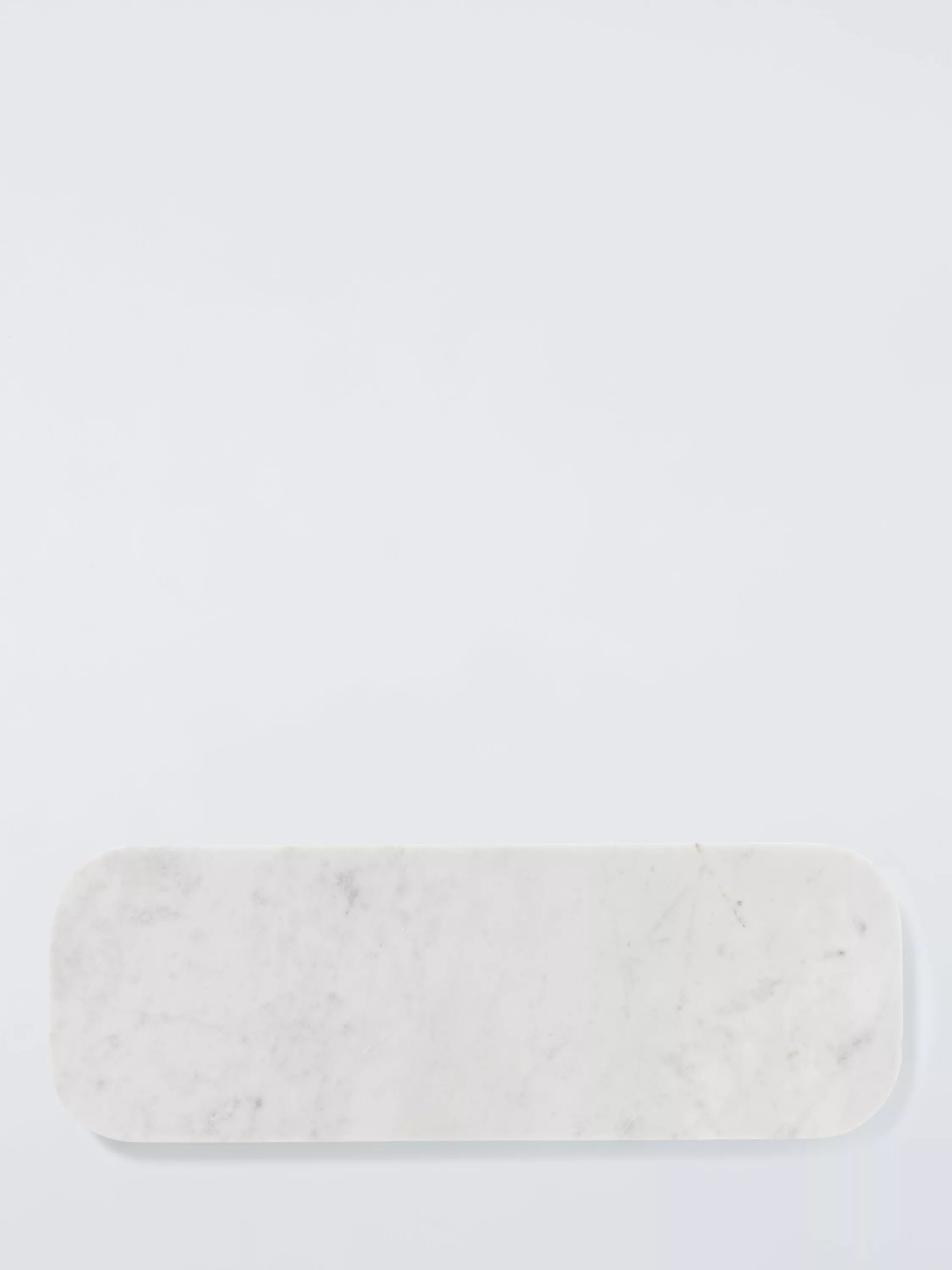 John Lewis long white marble serving board (British brand)