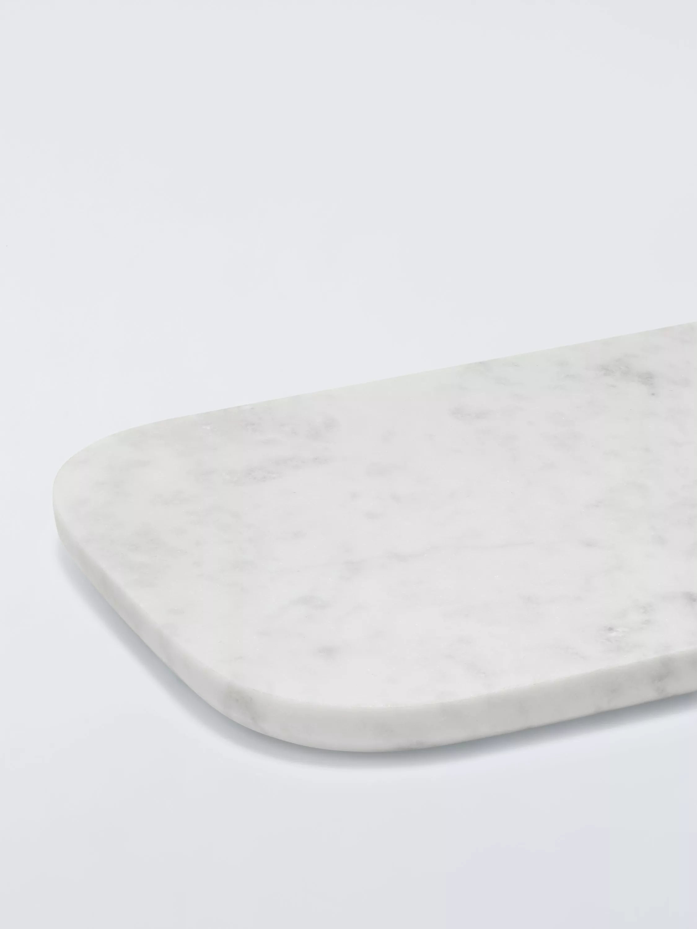 John Lewis long white marble serving board (British brand)