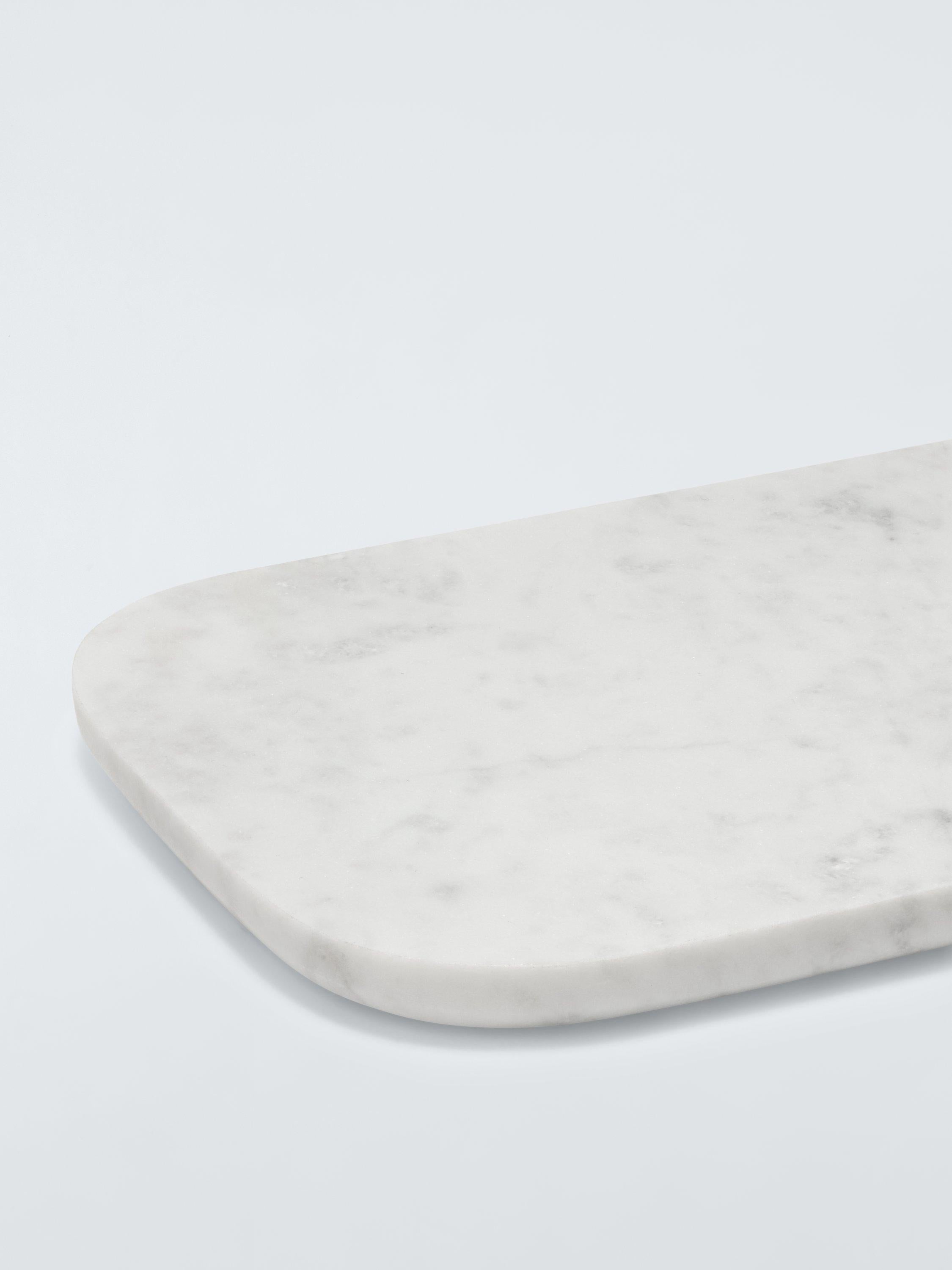 John Lewis long white marble serving board (British brand)