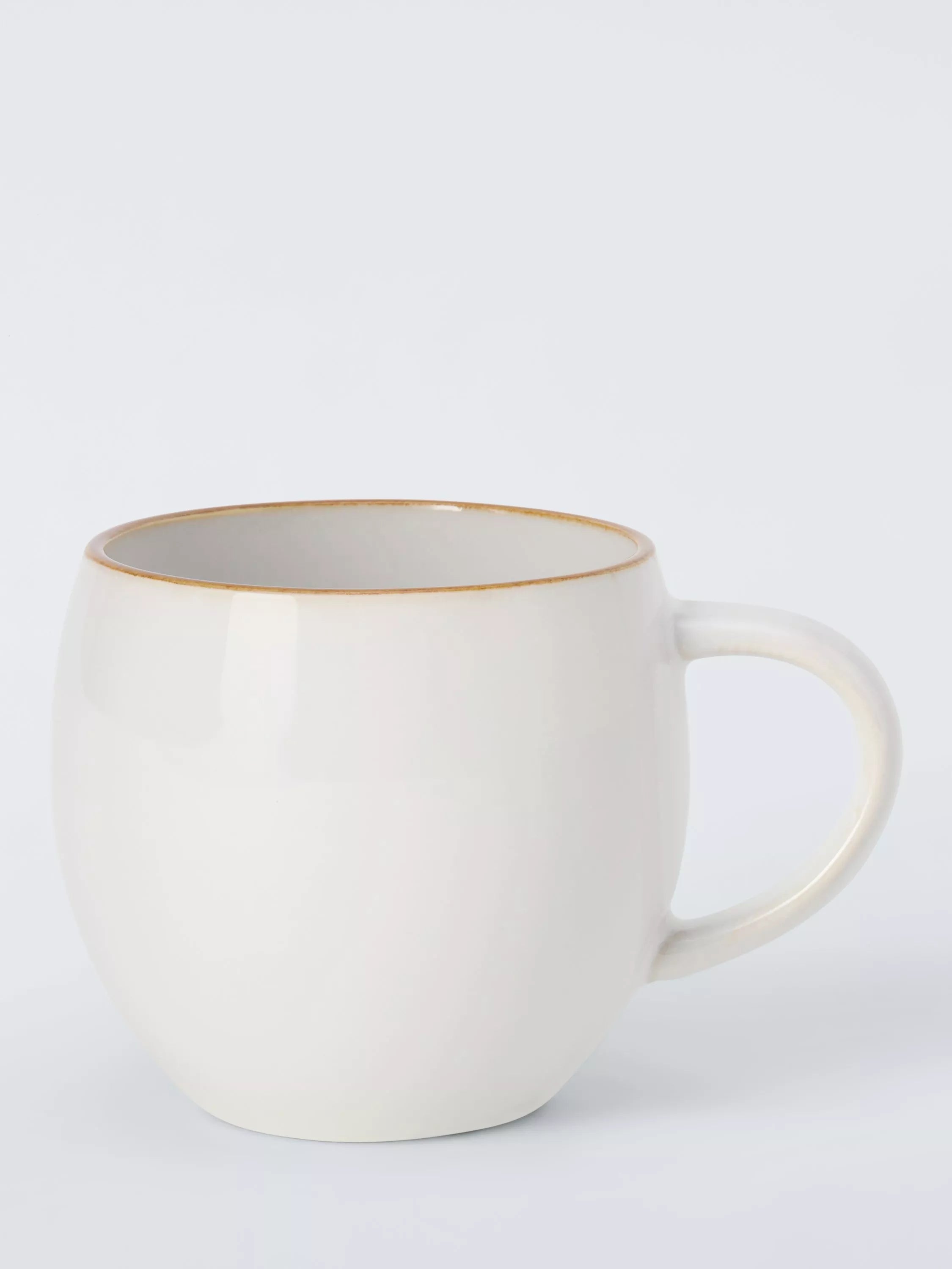 John Lewis x Deliciously Ella stoneware mug 380ml white (British brand)