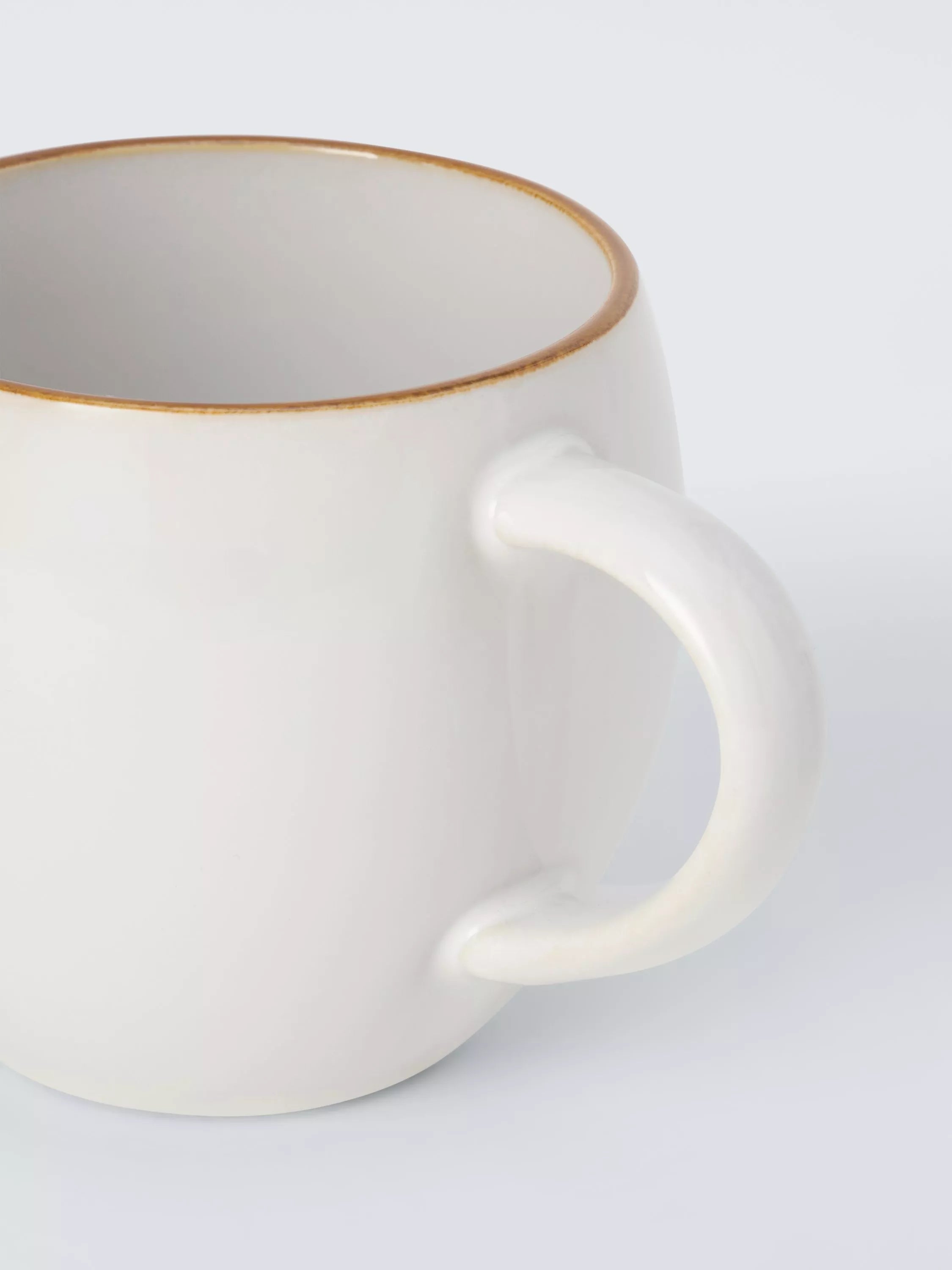 John Lewis x Deliciously Ella stoneware mug 380ml white (British brand)