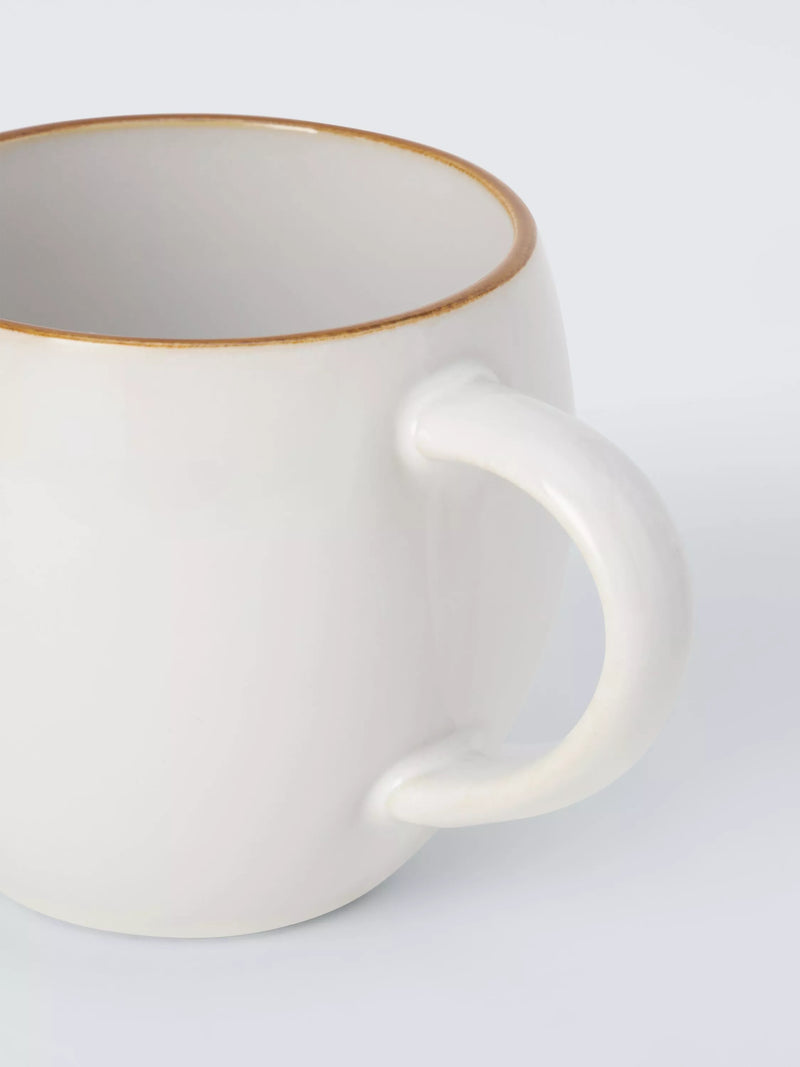 John Lewis x Deliciously Ella stoneware mug 380ml white (British brand)