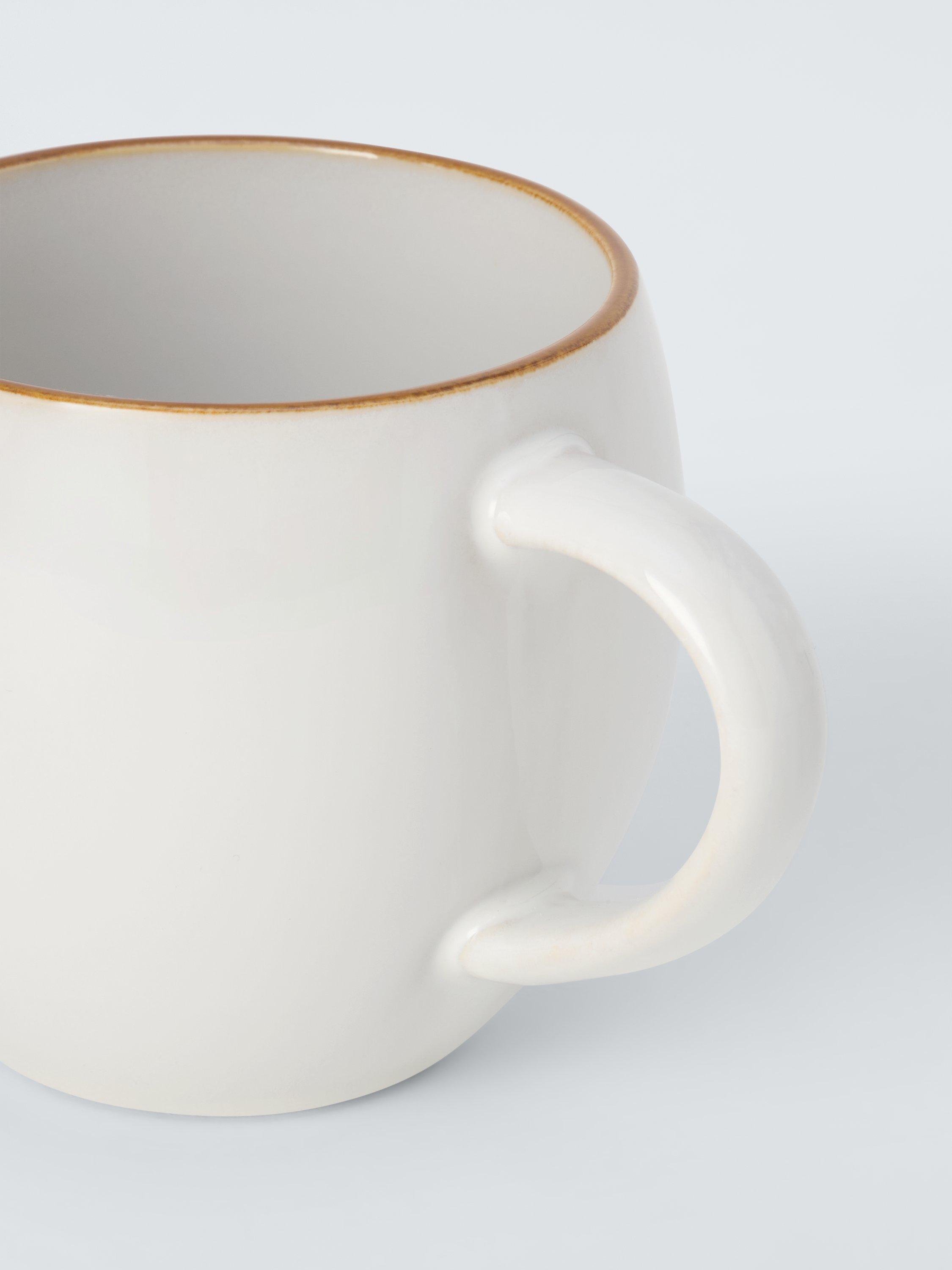John Lewis x Deliciously Ella stoneware mug 380ml white (British brand)