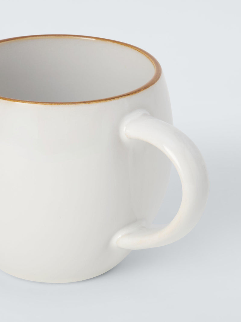 John Lewis x Deliciously Ella stoneware mug 380ml white (British brand)