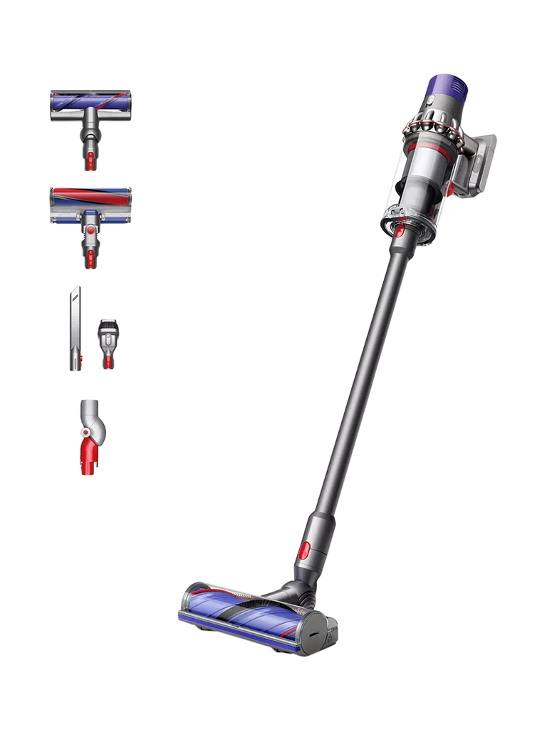 Dyson V10 Total Clean Cordless Vacuum Cleaner, Sprayed Nickel/Black