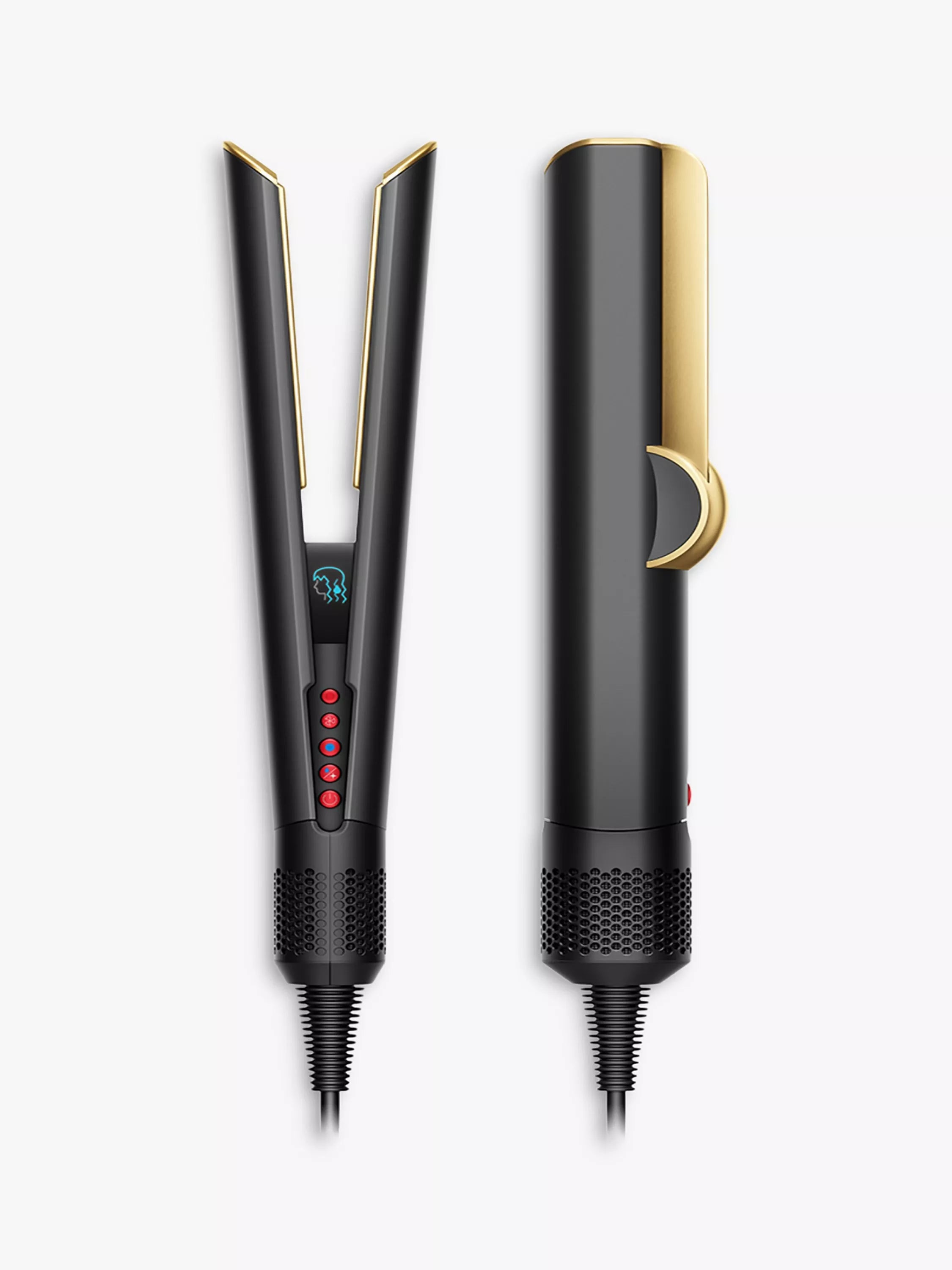 Dyson Airstrait Hair Straighteners, Onyx/Gold