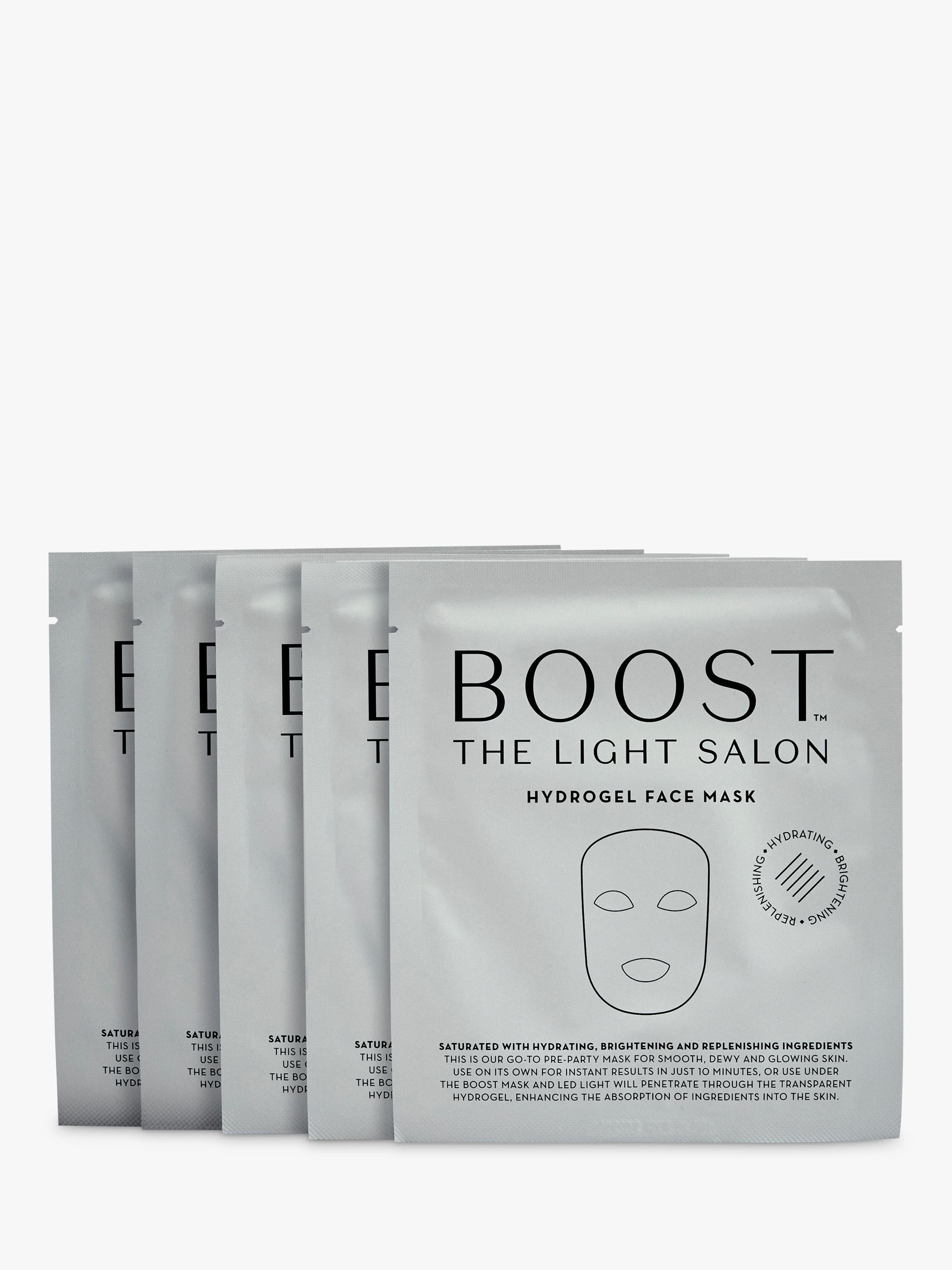 The Light Salon hydrogel face mask 5x28g (British brand)