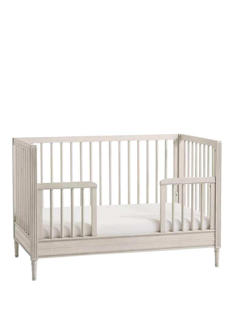 Pottery Barn Kids Harlow Cot Guard Rail, Antique Gray