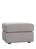 Pottery Barn Kids Graham Ottoman, Velvet Dove Grey - McGrocer