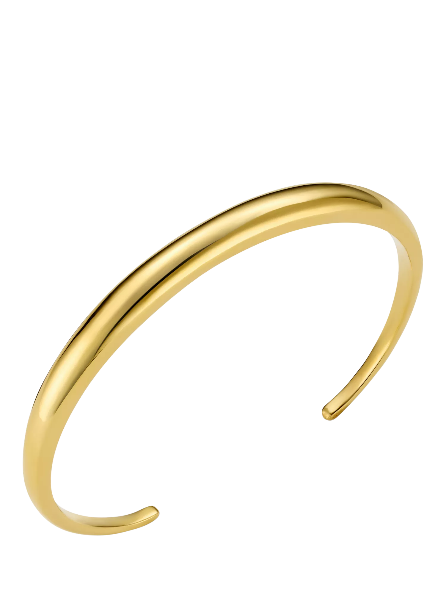 Orelia LUXE domed bangle gold plated - British product