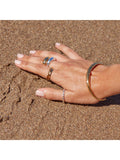 Orelia LUXE domed bangle gold plated - British product