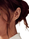 Orelia Crystal Stud & Lightning Earrings Pack of 3 (British brand)