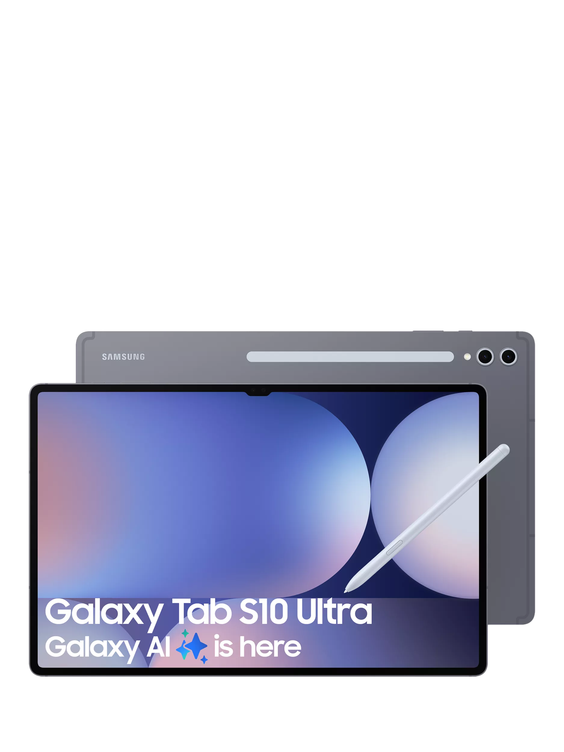Samsung Galaxy Tab S10 Ultra Tablet with Bluetooth S Pen, Android, 12GB RAM, Galaxy AI, 512GB, Wi-Fi, 14.6", Moonstone Blue