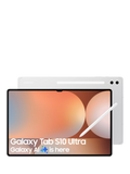 Samsung Galaxy Tab S10 Ultra Tablet with Bluetooth S Pen, Android, 12GB RAM, Galaxy AI, 512GB, Wi-Fi, 14.6", Platinum Silver