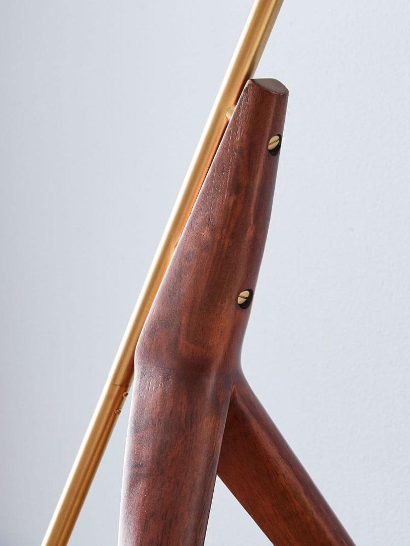 West Elm Caldas table lamp light brown, imported from the UK