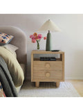 West Elm Louis Pleated Shade Table Lamp mid green, imported from the UK
