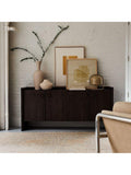 West Elm Remy domed glass table lamp beige (British brand)